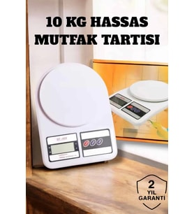 Net Lcd Ekran Ve Otomatik Kapanma Özelliği İle Uzun Ömürlü Dijital Mutfak Tartısı