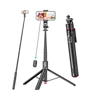 Otomatik Açılır 175 cm Uzaktan Kumandalı Tripod Selfie Çubuğu