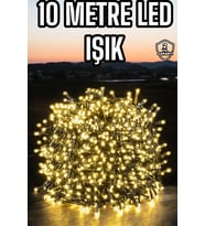 Led Işık 10 Metre Gün Işığı Parlak Ve Doğal Ağaç Süsleme