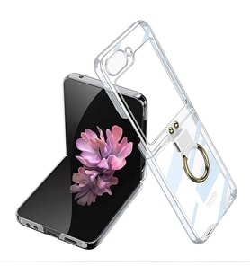 Galaxy Z Flip 6 Kılıf Zore Yüzüklü Kıpta Kapak
