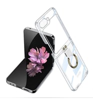 Galaxy Z Flip 6 Kılıf Zore Yüzüklü Kıpta Kapak