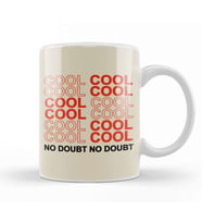 Mug Cool Cool No Doubt No Doubt Black And Red Kupa Bardak Porselen