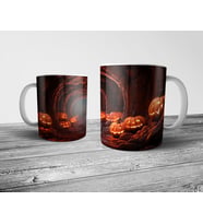 Pixxa Halloween Cadılar Bayramı Pumpkin Kabak Kupa Bardak Model 4