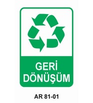 İŞ GÜVENLİĞİ UYARI LEVHASI 1 ADET PVC 21 X 29CM
