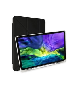 Durukar® iPad 9.7 (2018) Kılıf Kalemlikli Mars Tablet Kılıfı - Siyah