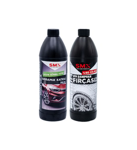 Seramik Katkılı Hızlı ve Pratik Cila 750ml. + Premium %60 Cilalı Oto Şampuanı 750ml.