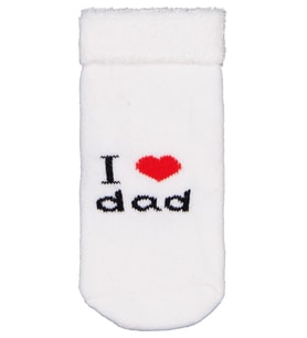 Civil Baby I Dad Kıvrık Havlu 6-18 Ay 2'li Bebek Kız Çorap Set - Standart 12 Ay