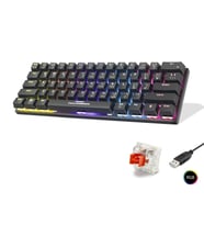 Mekanik Mini Klye Red Switch Rgb - Siyah G509R