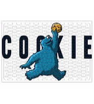Monster Cookies Cookie Kurabiye Canavarı Puzzle 240 Parça