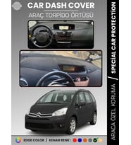 CITROEN C4 PICASSO / GRAND PICASSO (2006-2013) Torpido Örtüsü Ön Göğüs Koruma Araca Özel