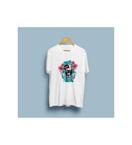 Oversize Florida Skull League Tasarım unisex T-shirt
