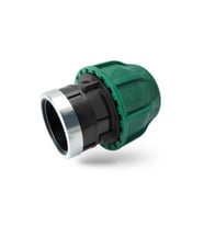 Poelsan Siyah 32X1 Dişi Adaptör