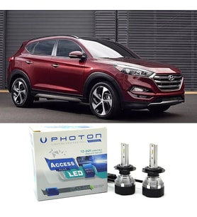 Hyundai Tucson Led Xenon Kısa Far Ampulü H7 Access Yeni Seri Beyaz 2015-2018