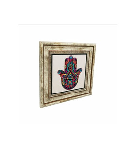 Fatıma’nın Eli Baskılı Taş Tablo 25X25