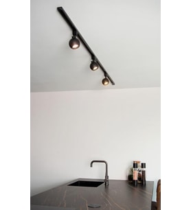 Mylights Siyah Led Spot Ray Spot 1 Mt Ray Panasonıc Gün Işığı Ampulü