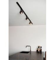 Mylights Siyah Led Spot Ray Spot 1 Mt Ray Panasonıc Gün Işığı Ampulü