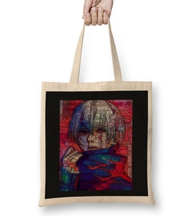Ken Kaneki Tokyo Ghoul Bez Çanta Uzun Saplı