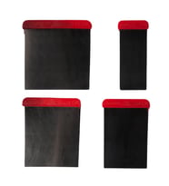 İzmir Fırça Oto Spatula Takımı - 5-8-10-12 x 12 cm. - 4 Parça Set (Çok Renkli)