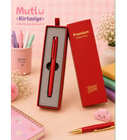 VJ PREMİUM ROLLER KALEM KUTULU-KIRMIZI