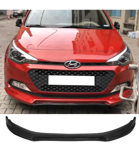 Hyundai İ20 Custom Ön Ek Karlık Mat Siyah Plastik 2014 2015 2016 2017 2018 karlık+bodykit+ek
