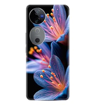 Vivo V40 5G Kılıf Boutique Baskılı Resimli Rekli Çiçekler Pcode -015