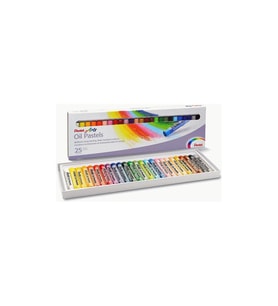 Pentel Pastel Boya Yağlı Karton Kutu 25 Renk Yağlı Pastel Boya (Karışık)