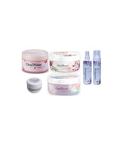 Clean Rose Vazelin 90 Ml + Dudak Balm 25 Ml + El Ve Vücut Kremi 125 Ml + Ayak Kremi 125 Ml + Tonik + Temizleme Köpüğü
