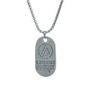 Linkin Park Örme Zincir Kolye - Gümüş Kaplama - Erkek Kadın Kolye - No:1540