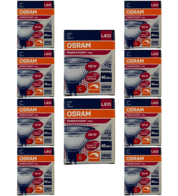 Osram Parathom Faretti LED GU5.3 MR16 3.8W 350lm 36D - 840 Bianco Freddo | Sostitutiva 35W