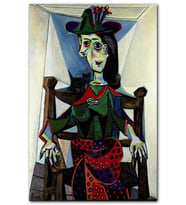 Cakatablo Dora Maar au Chat 1941 by Pablo Picasso MDF Tablo