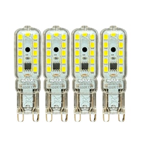 (4 Adet) Osaka 5W 6500K (Beyaz Işık) G9 Duylu Led Kapsül Ampul