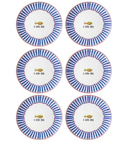 The Mia Fish Servis Tabağı 6lı Set 26 cm FSH0002