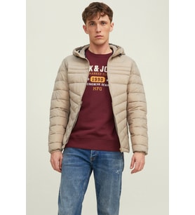 Jack & Jones Jjehero Puffer Krem Erkek Şişme Mont - 12211785