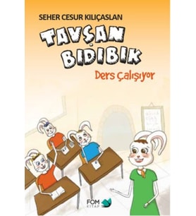 Tavşan Bıdıbık Ders Çalışıyor