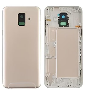 Samsung Galaxy A6 - SM-A600F FULL Kasa Arka Kapak Takım GOLD