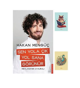 Sen Yola Çık Yol Sana Görünür - Hakan Mengüç 9786254415173 Not Defterli Seti