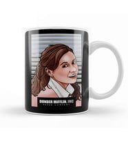 Pam Beesly Dunder Mifflin Kupa Bardak Porselen
