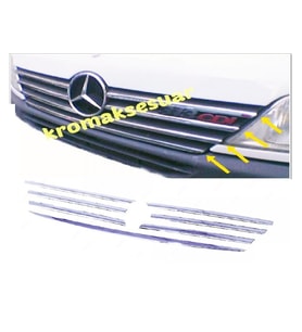 Mercedes Sprinter W901 Krom Ön Panjur 7 prç. 2001-2003 P. Çelik