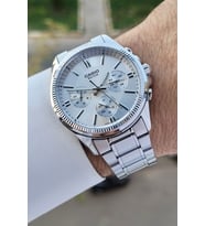 Casio CSISTE126 Gümüş Renk Erkek Kol Saati