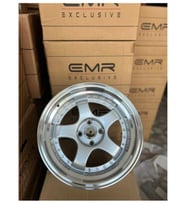 4*100*16*9.0-10 ET15-12 ÖN ARKA SİLVER CHROME SSR JANT TAKIMI (GÜMÜŞ BONCUK)