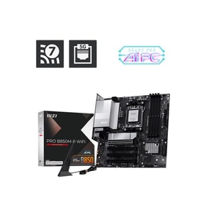 MSI PRO B850M-P WIFI7 DDR5 HDMI-DP PCIE 5.0 AM5 MATX