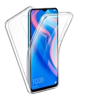 Xiaomi Redmi Note 8 Kılıf 360 Tam Koruma Şeffaf Silikon (Renksiz)