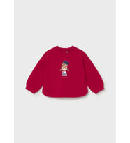 Mayoral Kız Bebek Sweatshirt Kırmızı