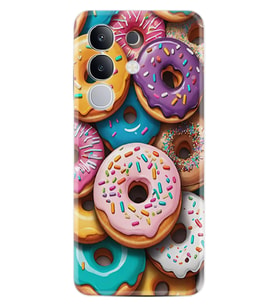 Vivo Y29 Kılıf Boutique Baskılı Resimli Donut Pcode -031