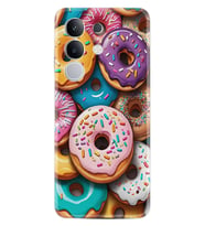 Vivo Y29 Kılıf Boutique Baskılı Resimli Donut Pcode -031