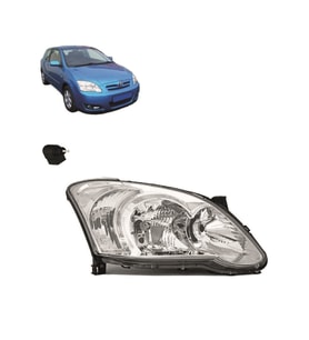 Corolla Damla Göz Hactback Motorlu Sol Far Lambası 2004-2006