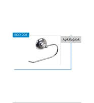 Açık Tuvalet Kağıtlığı Royaleks-TAÇ208-SM