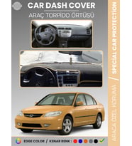 HONDA CIVIC VTEC2 (2003-2005) Torpido Örtüsü Torpido Koruma Tam Uyum Çatlamayı Önler Kolay Montaj