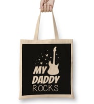 My Daddy Rocks Bez Çanta Uzun Saplı
