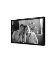 Elizabeth Taylor ve Richard Burton Çerçeveli Mdf Tablo